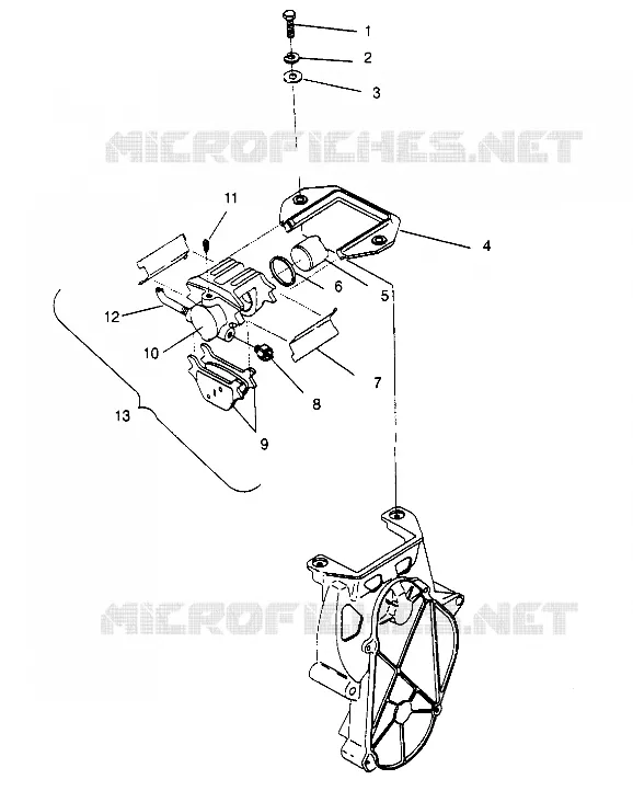 FREIN  500 EFI 0952774, EFI SKS 0952574,   EFI SKS PT 0952974, and (4929052905B009)
