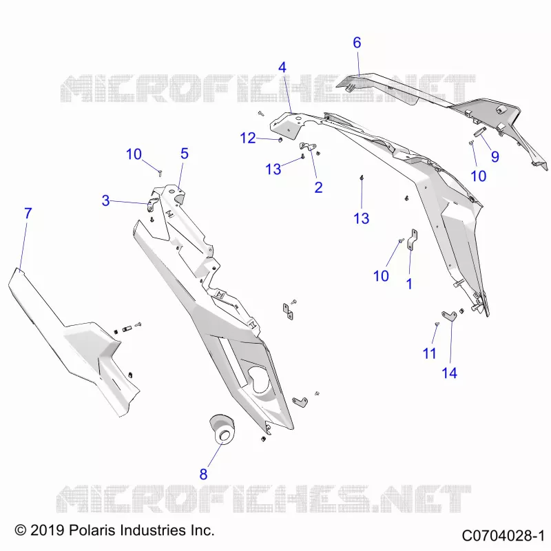 CARROSSERIE ARRIERE FENDERS