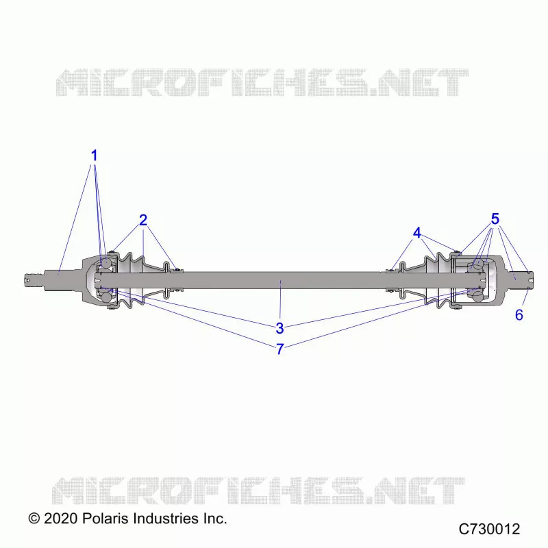 SYSTÃˆME DE TRANSMISSION, HALF SHAFT, FRONT