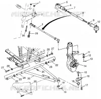 TRIANGLES SUSPENSIONS   XPLORER 500 W97CD50A (4941354135C002)