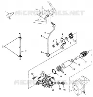 POMPE A HUILE SLT 780 B964588 and  Intl. SLT 780 I964588 (4935683568C005)