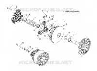 EMBRAYAGE DE TRANSMISSION (MANUAL START MODELS)