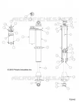 SUSPENSION, AMORTISSEUR AVANT INTERNALS