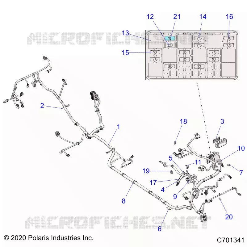 ELECTRICITE, WIRE HARNESS