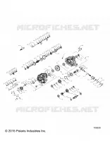 SYSTÈME DE TRANSMISSION, PONT PRINCIPAL INTERNALS
