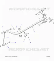 SUSPENSION, REAR BARRE STABILISATRICE