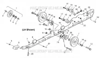 FIXATION RAIL (SUSPENSION) TRAIL TOURING 0982362 and EUROPEAN TRAIL TOURING (4942314231B012)