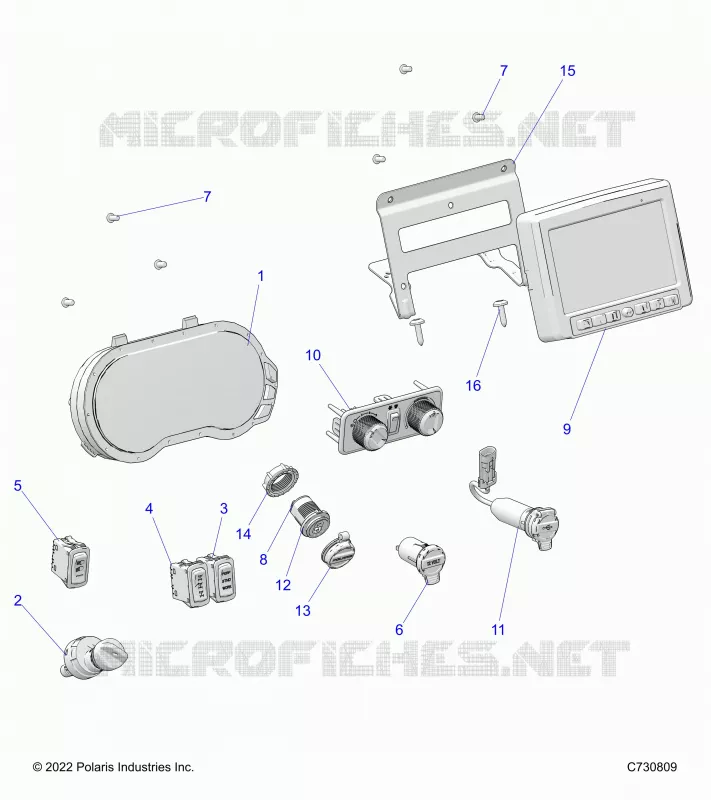 ELECTRICITE, DASH INSTRUMENTS