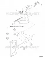 BRAKES, PEDAL AND MAITRE CYLINDRE