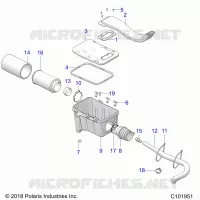 ENGINE, PRISE D'AIR SYSTEM