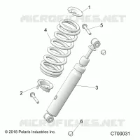 SUSPENSION AVANT SHOCK MOUNTING