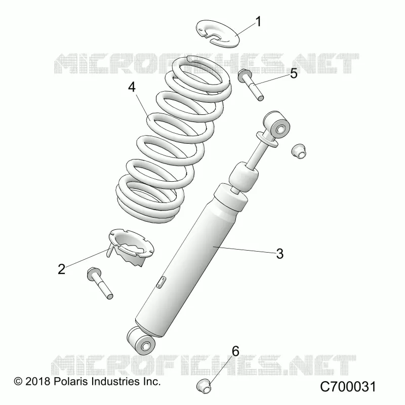SUSPENSION AVANT SHOCK MOUNTING