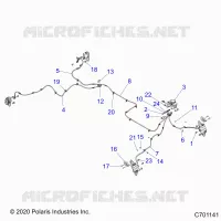 BRAKES, BRAKE LINES AND MAITRE CYLINDRE
