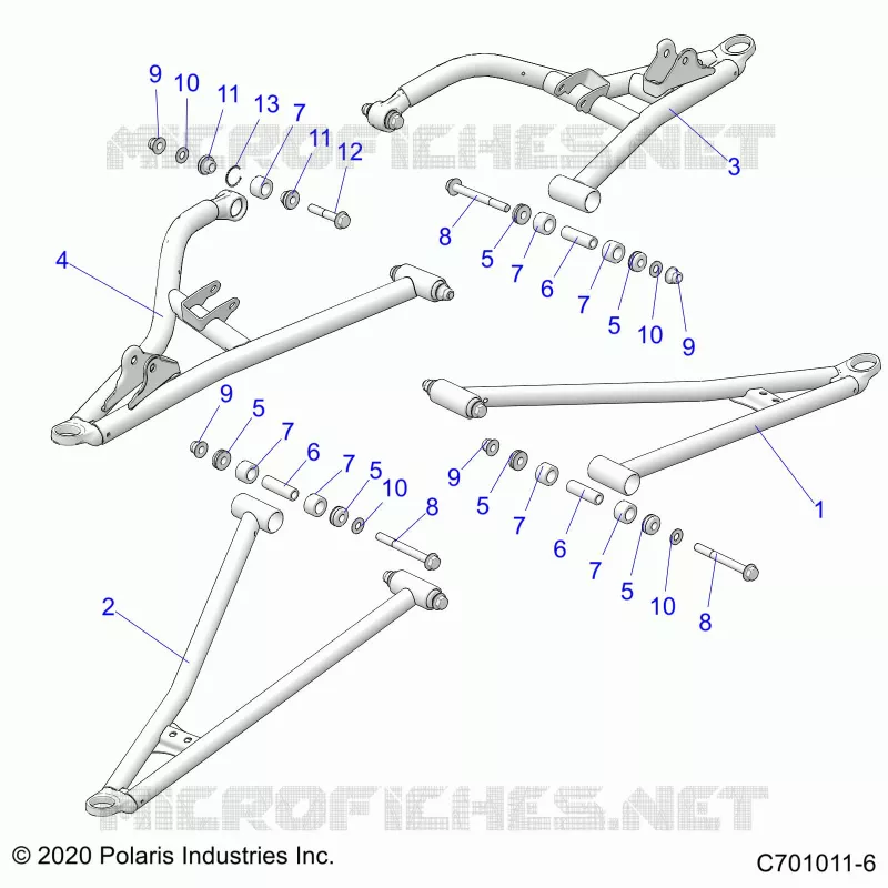 SUSPENSION AVANT CONTROL ARMS
