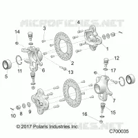 SUSPENSION AVANT HUB
