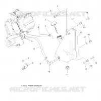 MOTEUR, OIL SYSTEM and RESERVOIR D'HUILE