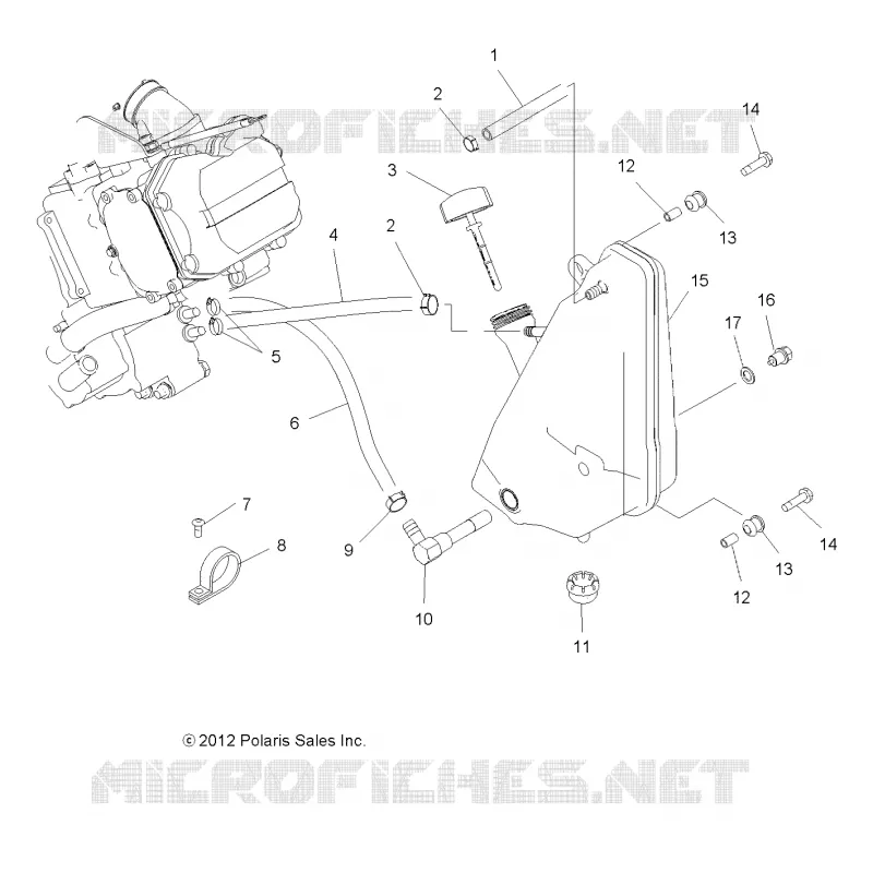 MOTEUR, OIL SYSTEM and RESERVOIR D'HUILE