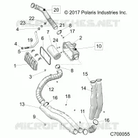ENGINE, PRISE D'AIR SYSTEM