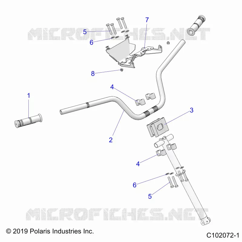 DIRECTION, HANDLEBAR AND CLAMPS