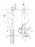 JAMBE DE FORCE AVANT ASSEMBLY (4917741774010A)