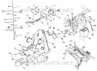 ELECTRICITE/FEU ARRIERE MAGNUM 4X4 W97AC42A,  SWEDISH MAGNUM 4X4 S97AC42E AND (4940834083C008)