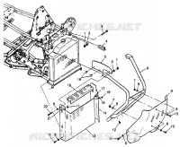 PARE CHOCS AVANT Scrambler 400L W97BC38C (4939893989A007)