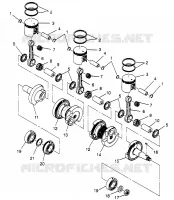 PISTON ET VILEBREQUIN