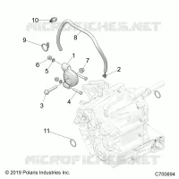 DRIVE TRAIN, MAIN SUPPORT PONT