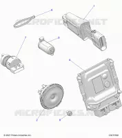 ELECTRICITE, SWITCHES, HORN AND ECM