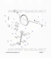 STEERING, FIXATION GUIDON