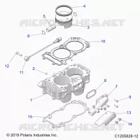 CYLINDRE AND PISTON