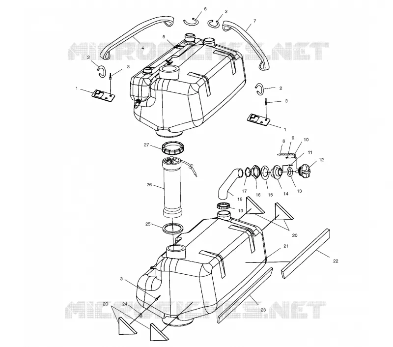 CARBURANT TANK