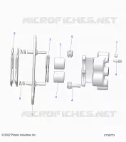 FREIN AVANT CALIPER