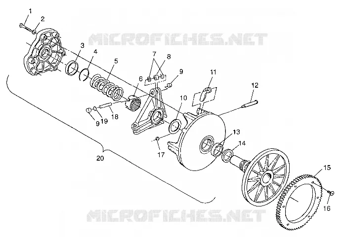 EMBRAYAGE DE TRANSMISSION