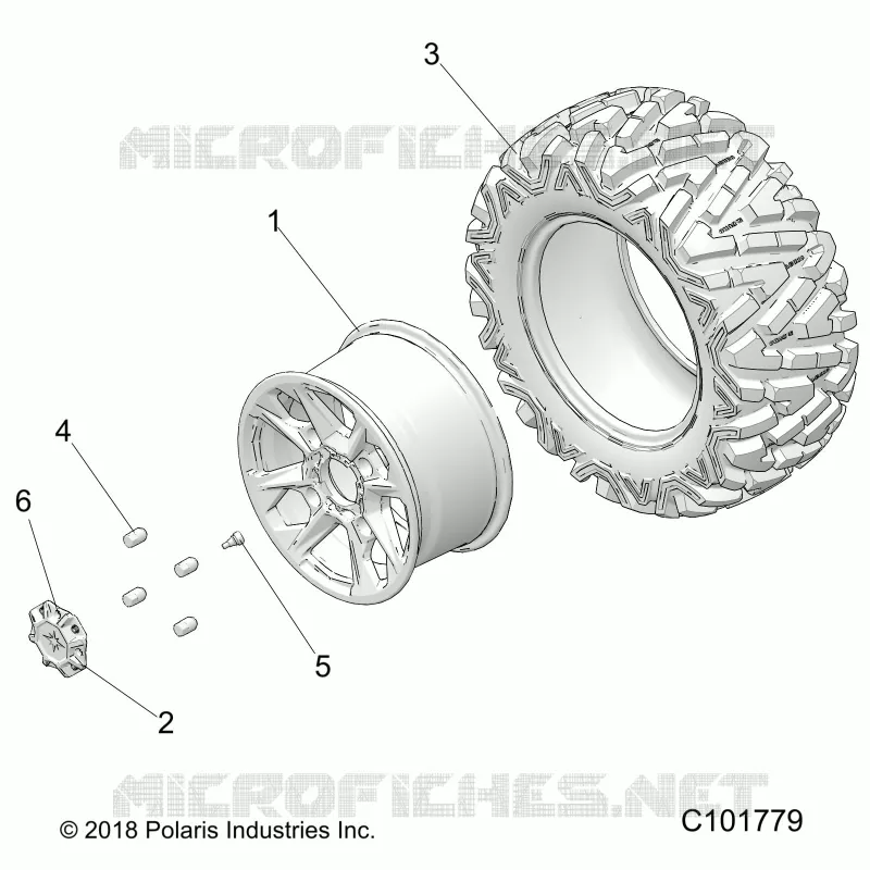 ROUES, REAR