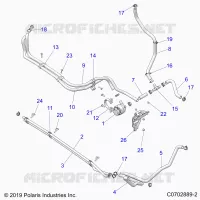 REFROIDISSEMENT ROUTING MANIFOLD