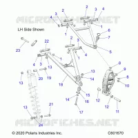 TRIANGLES SUSPENSIONS AVANT 