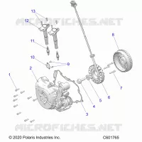 ELECTRICITE, IGNITION SYSTEM, W/STATOR COVER