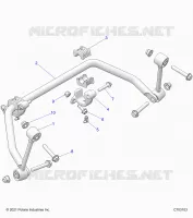 SUSPENSION, FRONT, BARRE STABILISATRICE