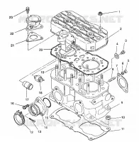 CYLINDRE 440 / 0930760 and 440 SKS / 0930560 (4922932293029A)