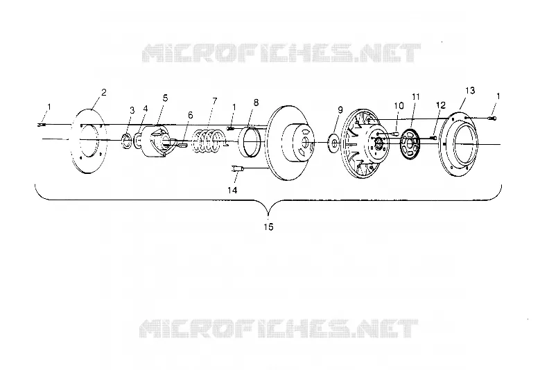 EMBRAYAGE DE TRANSMISSION ASSEMBLY  RXL 0956768 (4930783078C002)