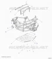 CHASSIS, MAIN FRAME AND SKID PLATES