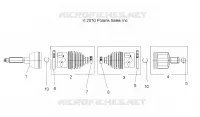 DRIVE TRAIN, TRANSMISSION AVANT SHAFT