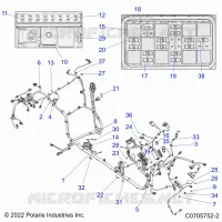 ELECTRICITE, WIRE HARNESS, CHASSIS