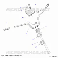 DIRECTION, HANDLEBAR AND CLAMPS