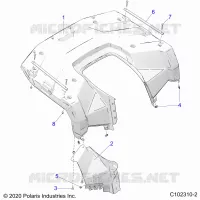 CARROSSERIE ARRIERE CAB