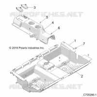 PLANCHER, REAR