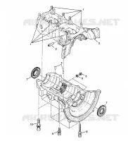 CARTERS MOTEUR XCF 0981643 (4942774277C004)