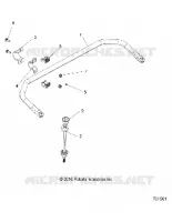 SUSPENSION, BARRE STABILISATRICE REAR