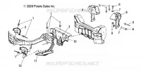 CHASSIS, AMORTISSEUR TOWERS AND PAN BRACE